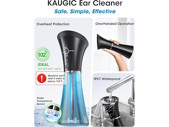 KAUGIC Ear Wax Removal Tool with Camera