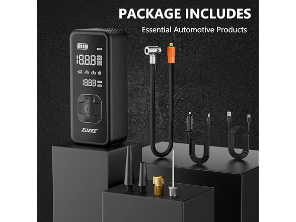 ZUZEE Tire Inflator Portable Air