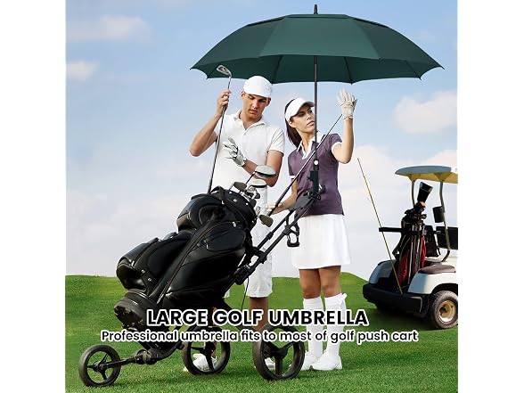 ZOMAKE Golf Umbrella, Large Windproof Heavy Duty