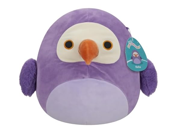 Squishmallows 11in Neha The Purple Dodo Bird