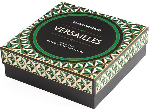 Jonathan Adler Versailles Small Plate Set