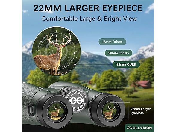 GLLYSION 15x54 Binoculars