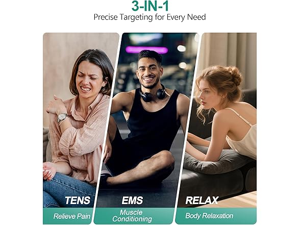 Medcursor Wireless TENS Unit Muscle Stimulator