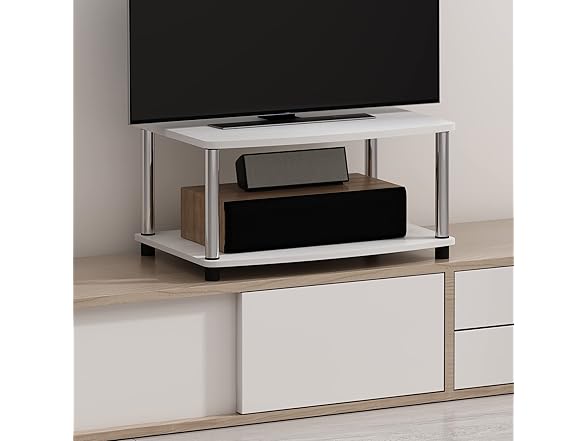 Furinno Turn-N-Tube No Tools 2-Tier TV Stand
