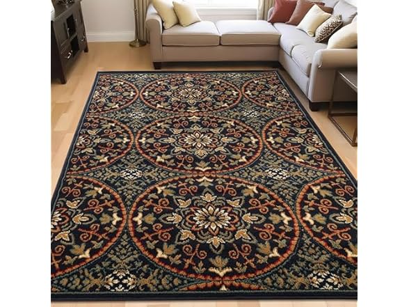 Superior Indoor Area Rug, Plush Carpet Cover