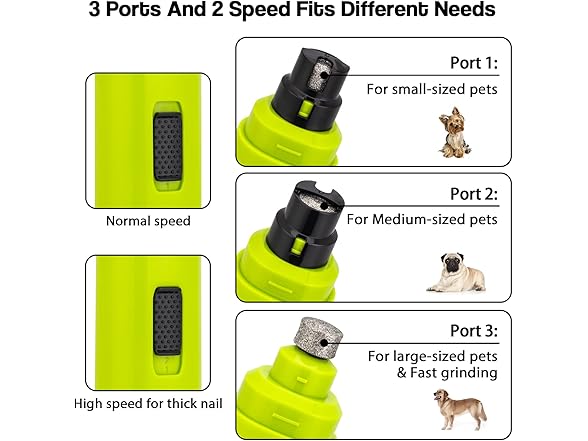 Casfuy B09XHQ19RM dog nail grinder