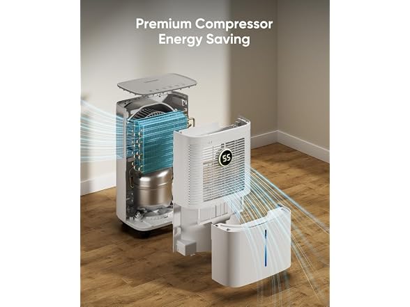 Dravonic 34 Pints Dehumidifier for Home