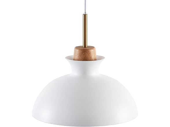 Parrot Uncle 11 Inch Pendant Light Fixture White