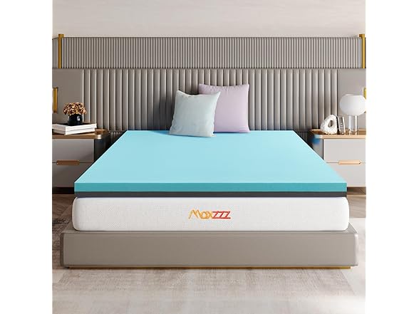 Maxzzz 4" Queen Size Mattress Topper