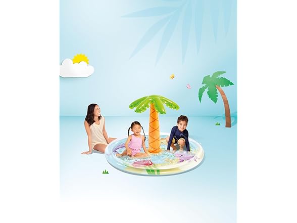 INTEX Palm Tree Inflatable Spray Pool