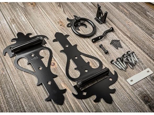 National Hardware N109-318 Rustic Gate Hinges