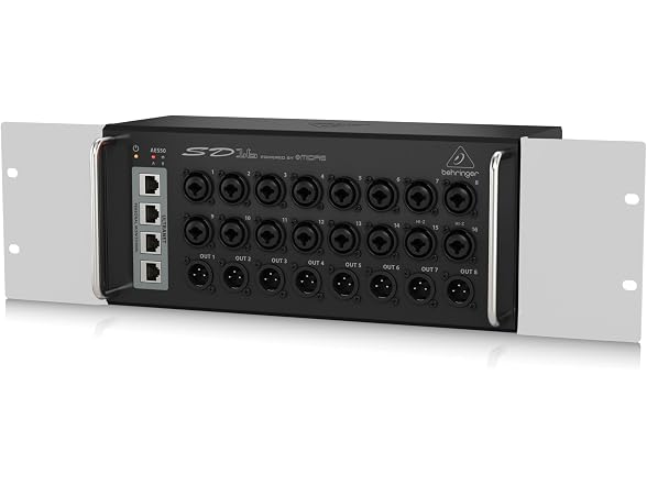 Behringer SD16 I/O Stage Box with 16 Rem