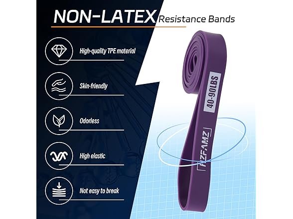 Non Latex Resistance Bands
