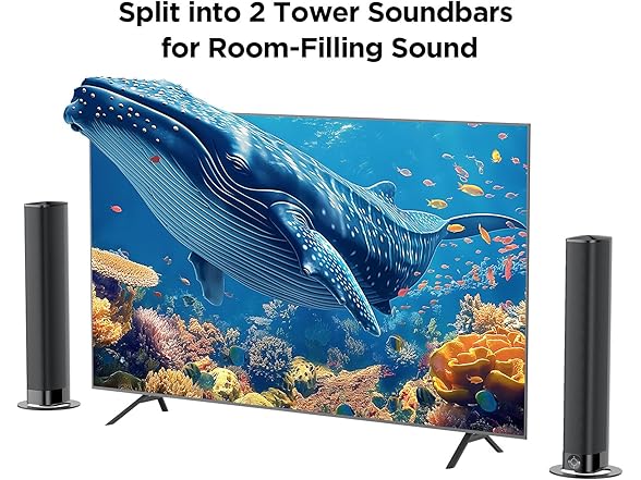 Assistrust 2 in 1 Detachable Sound Bars