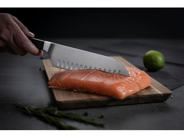 Kuhn Rikon Culinary Forged Santoku Knife 7 Inch