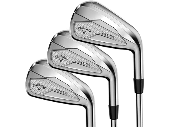 Callaway Elyte Iron Sets, Left Handed, 5-PW, Steel, Regular, Standard