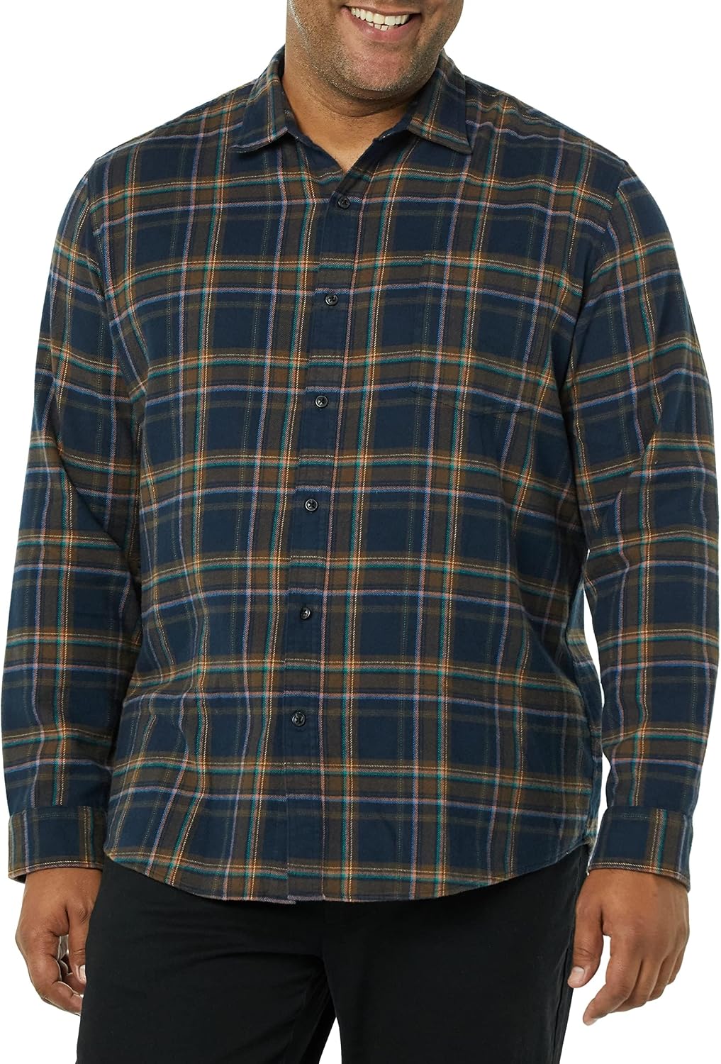 Amazon Essentials Men Long-sleeve Flannel Shirt - Gallery 27
