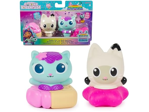 Gabby’s Dollhouse: Gabby Cat Bath Squirters