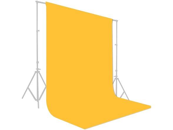 GFCC Yellow Backdrop - 8FTX10FT Yellow