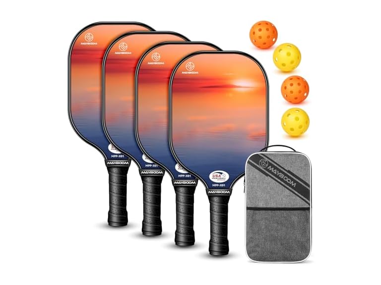 Mayboom BC075525040255 Pickleball Paddles Set