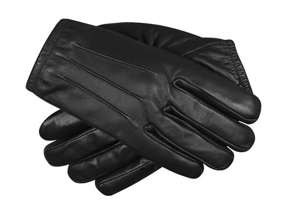 QUALITY WEARS USA Leather chauffeu Gloves