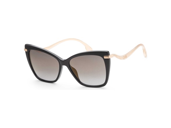 Jimmy Choo Women's 57mm Black Sunglasses