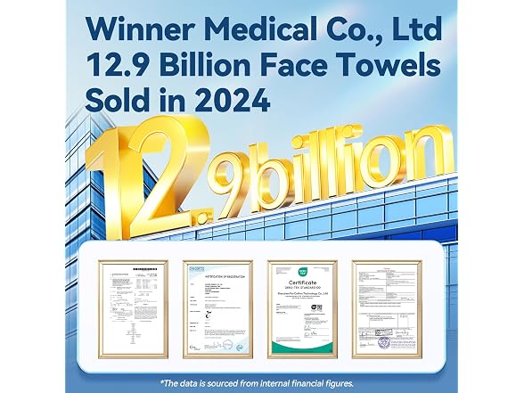 Winner 600-Count Disposable Face Towels