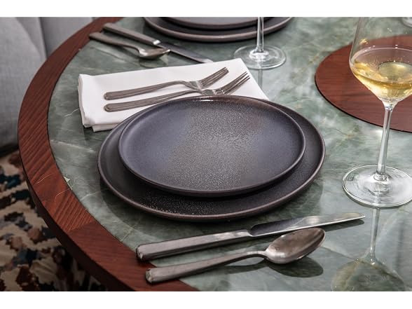 Cloud Terre Iceland Stoneware, 12 Piece Dinnerware Set
