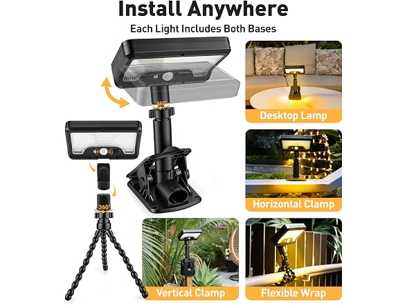 OrbitShell Solar Lights