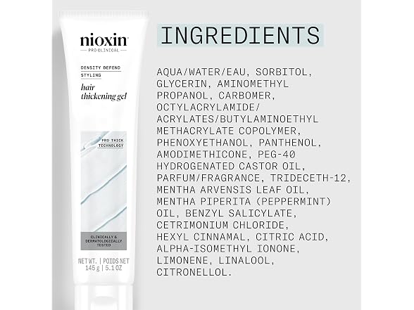 Styling Hair Thickening Gel, 5