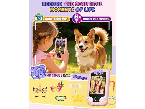 UCIDCI Unicorn Kids Smart Phone Toy