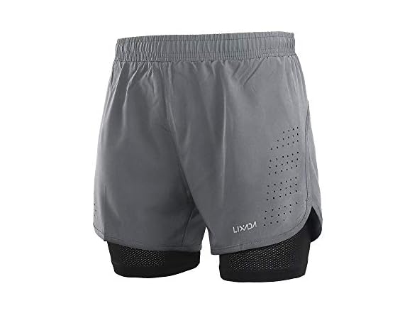 Lixada Men (XXL) Running Shorts
