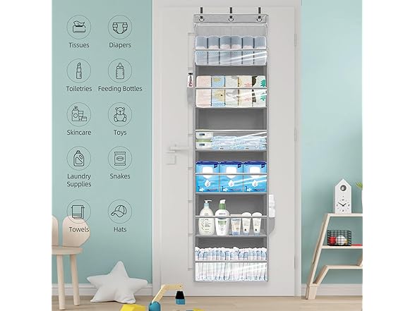 STORAGEIDEAS Over Door Organizer 