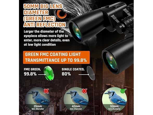 Sogries 10-30x50 Military Binoculars