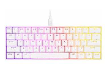 $36.99, Was $109.99, 66% Off! Corsair K65 RGB MINI Mechanical Gaming Keyboard dealfomo