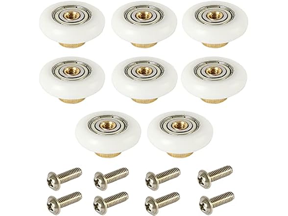 Aroakko 8pcs Bath Shower Door Cabins