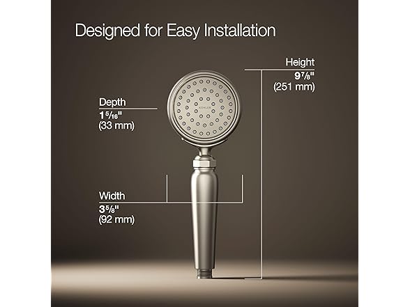 KOHLER 72776-G-BN Artifacts® Single-function Handshower