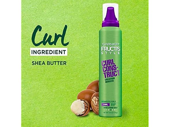 Garnier Curl Construct Extra Strong Mousse 6.8 oz