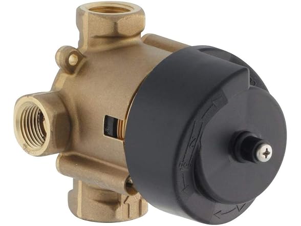 Kohler Mastershower 2 Or 3 Way Diverter Valve, Brass