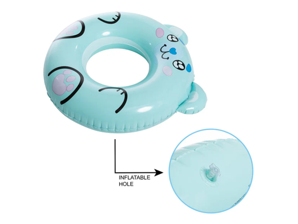 SLOOSH - Inflatable Cute Animal Pool Tubes, 3 Pcs