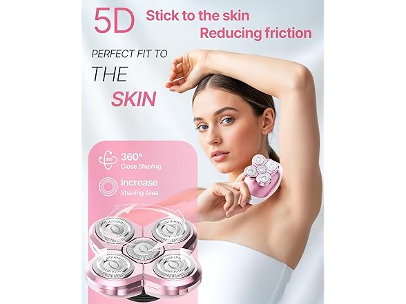 WEQOEE Electric Razors for Women