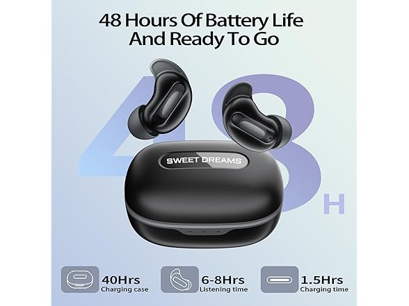 aggoo Mini ANC Sleep Earbuds | 5.4 BT