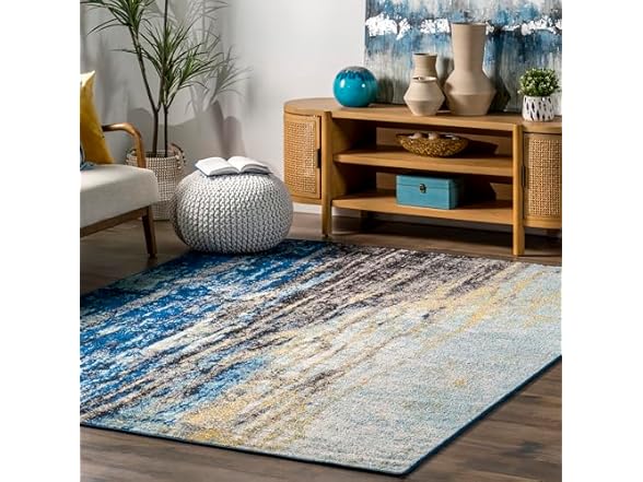 nuLOOM Katharina Area Rug, 4x6, Blue