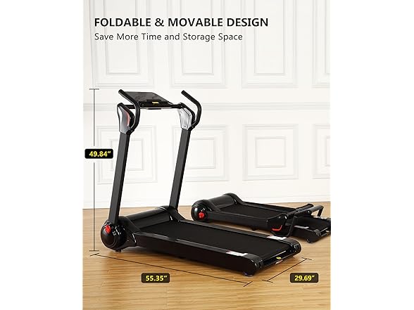 Garvee 4.0HP Folding Treadmill