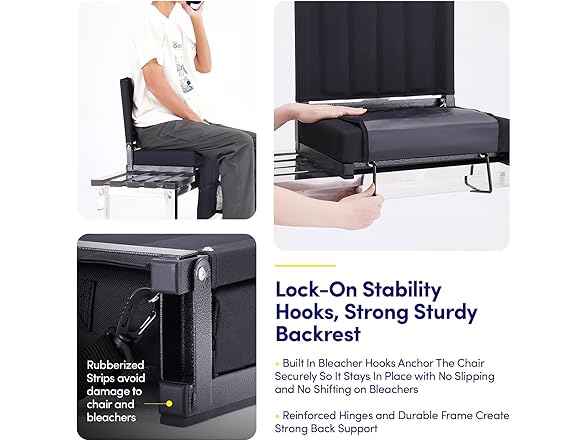 Sweet Home Collection Folding Stadium Seats