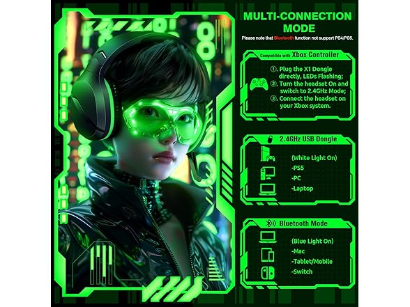 WolfLawS X3 Wireless Gaming Headset