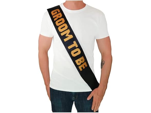 Acclaim Groom to Be Sash