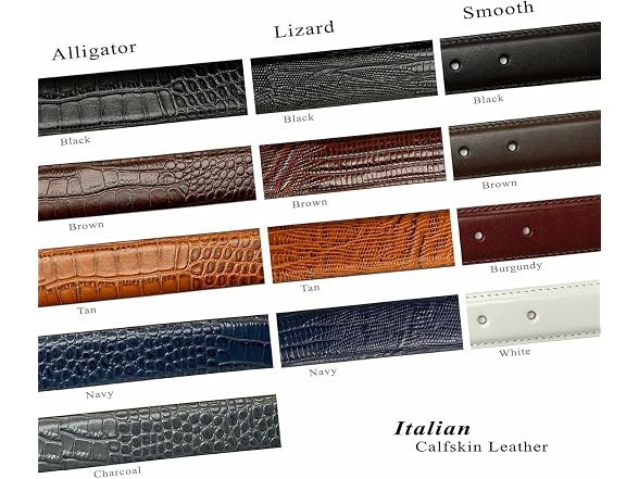 Belts.com Women (34) 30mm Harbor Genuine Golf Belt