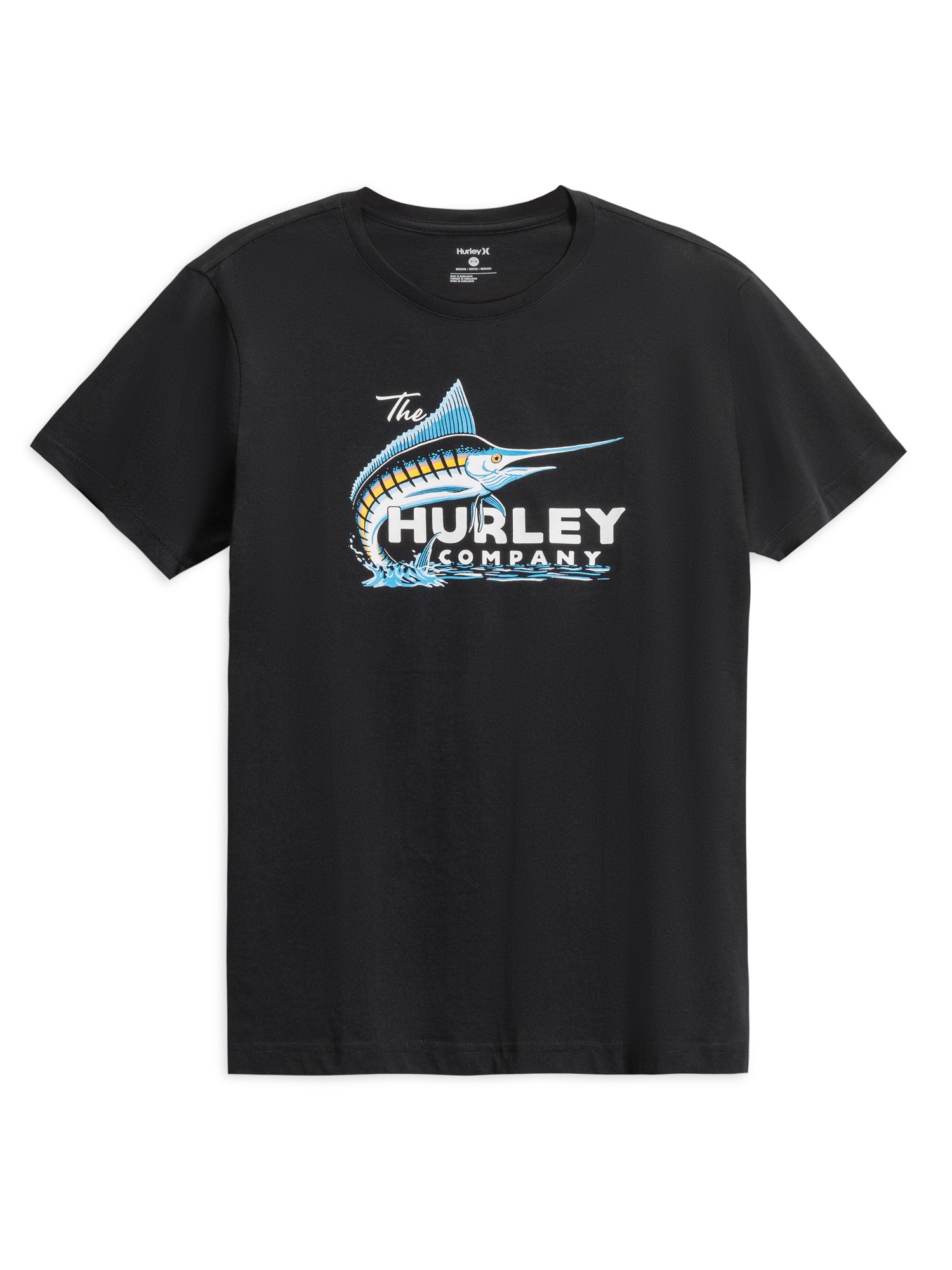 Hurley Morning Fish Graphic Tee - Gallery 5