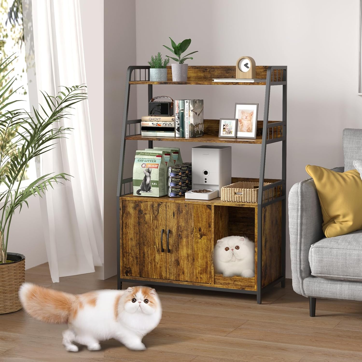 Easycom Cat Litter Box Furniture - Gallery 8
